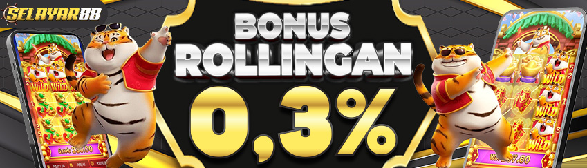 BONUS ROLLINGAN SLOT 0.3%